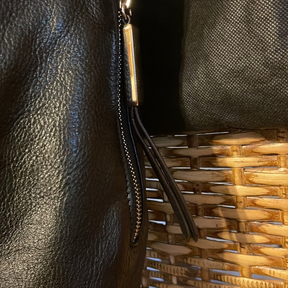 🦋 Bruce Makowski Leather Shoulder Bucket Bag - Picture 6 of 17